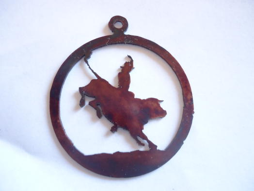 (image for) Bull rider Charm #T-CH01-376-259